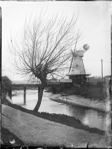 Moinho de Centeio, Ferry Road, Rye, Rother, East Sussex, 25/04/1905 (foto a p/b)