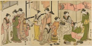Sozinho d Te Kotatsu de Katsukawa Shuncho