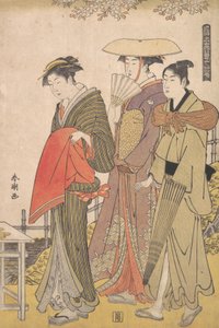 A Beleza do Mundo Flutuante, 1780-1795. de Katsukawa Shuncho