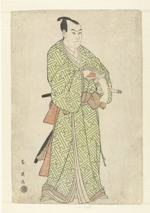 Retrato de actor de Sawamura Sojuro III no papel de Kakogawa Honzo de Katsukawa Shunei