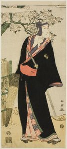 O ator Ichikawa Komazô II como Sukeroku de Katsukawa Shun