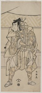 Ichikawa Monnosuke Ichikawa Monnosuke Samurai, 1791. de Katsukawa Shunei