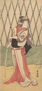 Segawa Kiku no Onna, membro Afemae Road, 1762-1819. de Katsukawa Shun