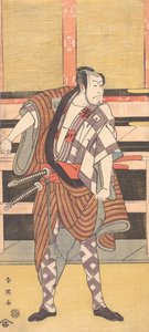 O ator Ichikawa Danjuro V como Samurai, 1785.
