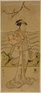 O ator Iwai Kiyotaro II de Katsukawa Shun