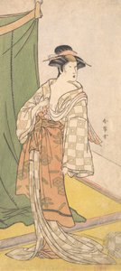 A mulher de Segawa Kiku é boa, não é? 1785.