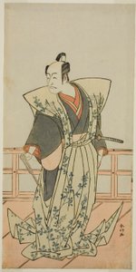 O ator Ichikawa Danjuro V num papel não identificado de Katsukawa Shunkо̄