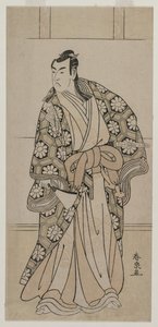 Ichikawa Monnosuke II como Lorde de Katsukawa Shunkō II
