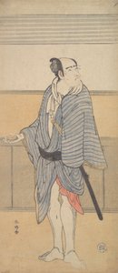 Um ator não identificado, ca. 1790. de Katsukawa Shunko
