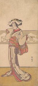 Segawa Kikunojo III no Papel de Oiso no Tora, ca. 1790. de Katsukawa Shunko