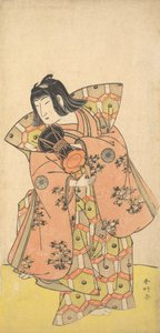 Tee c e r Nakamura e Mijuro Como membro da Beauty Maru, Tee D Rama, estou ouvindo Iwaya, que estrelou. 1773. de Katsukawa Shunko