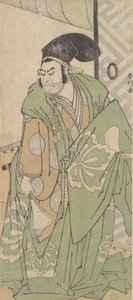 O Primeiro Nakamura Nakazo no papel de Ko no Moronao, junho de 1786. de Katsukawa Shunko