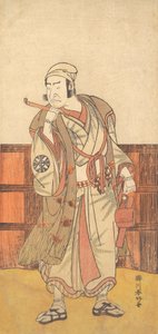 O Primeiro Nakamura Nakazo no Papel de Shimada no Hachizo, Abril de 1783. de Katsukawa Shunko