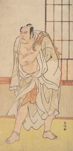 O Terceiro Otani Hiroji como lutador, ca. 1790.