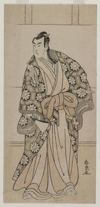 Ichikawa Monnosuke II como um senhor, década de 1780.
