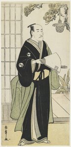 Danjuro V como Yuranosuke de Katsukawa Shunsho