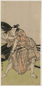 Ichikawa Yaozo II como Sakuramaru, 1776.
