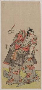 Ichikawa e Ozo Ii s Quando eu era um ancestral de Katsukawa Shunsho