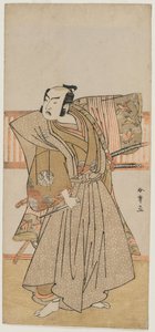 Ichimura Uzaemon IX como Soga no Juro de Katsukawa Shunsho