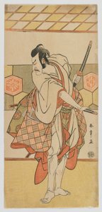 Actor Kabuki Ichikawa Danjuro V, período Edo de Katsukawa Shunsho