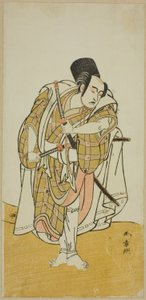 O ator Ichikawa Yaozo II (?) de Katsukawa Shunsho