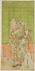 Nakamura Nakamura Shaving Doctor Bearded Doctor Te Pay Sakai - Escrito por Ancestors Chronicles, realizado em Te Nakamura Te Tei, 1771 de Katsukawa Shunsho