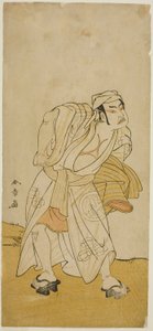 O ator Nakamura Sukegoro II em um papel não identificado de Katsukawa Shunsho