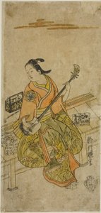 O ator Yamashita Kosasaburo de Katsukawa Terushige