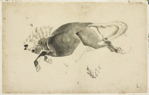 Running Horse, c.1815-1849 (tinta sobre papel)
