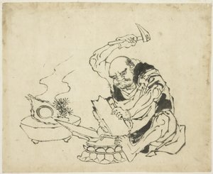 Imagem de Buda Zen Monk Burning
(T