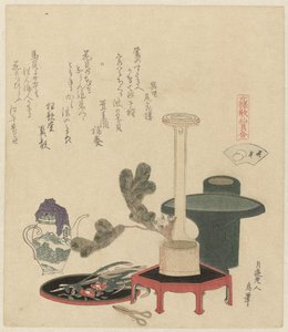 Um Arranjo de Flores de Katsushika Hokusai