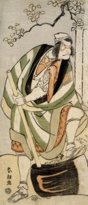 O ator Sakata Hangoro III de Katsushika Hokusai