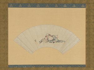 Asaina Embriagada de Katsushika Hokusai