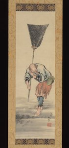 Pescador de Katsushika Hokusai