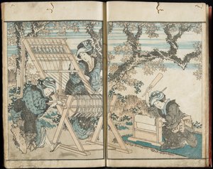 Álbum de Ilustrações de Hokusai, vol. 3 completo de Katsushika Hokusai