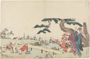 Iris Garden de Katsushika Hokusai