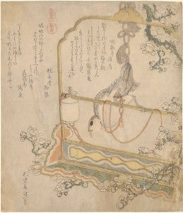 Robin japonês, da série Todos os tipos de cavalos de Katsushika Hokusai