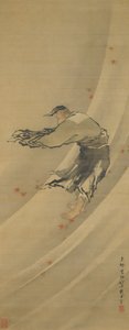 Liezi ao Vento de Katsushika Hokusai