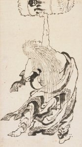 Virgem i f Ching A licor g, Período Edo d, ou? década de 1840. de Katsushika Hokusai