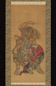 Shōki, o Subjugador de Demónios de Katsushika Hokusai