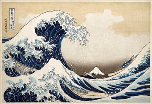 A Grande Onda de Kanagawa da série 