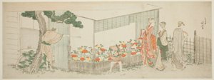 O Show de Peônias de Katsushika Hokusai