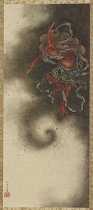 Deus do Trovão, Período Edo de Katsushika Hokusai