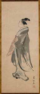 Jovem, período Edo, ca. 1795-1798. de Katsushika Hokusai