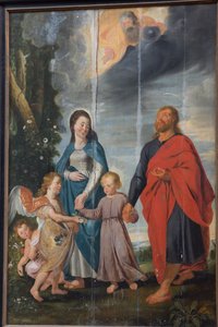 Pfarrkirche (Parochiekerk Sint-Walburga). Gemälde. von 