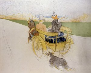 Sem título. Henri de Toulouse-Lautrec (1864-1901). Litografia. Pequeno Museu, Limoux.