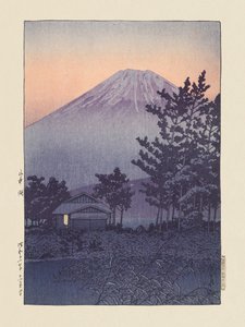 Yamanakako (Lago Yamanaka) (1936) de Kawase Hasui