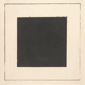 Quadrado Preto de "Suprematismo: 34 Desenhos" de Kazimir Severinovich Malevich