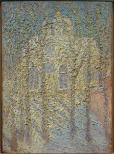 Igreja, por volta de 1906 de Kazimir Severinovich Malevich