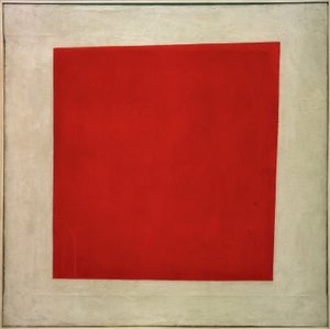 Praça Vermelha, 1915 de Kazimir Severinovich Malevich